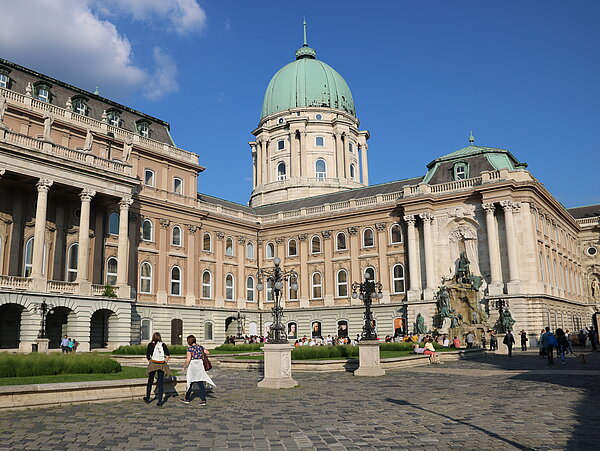 Burgpalast in Budapest 