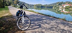 Donau Radweg Radler Kundenfoto