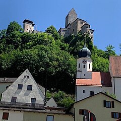 Altmühl Burg Kunden Foto