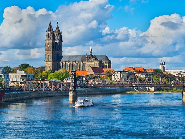 Magdeburg Blick auf den Dom