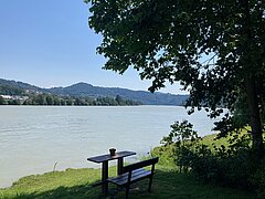 Donau Radweg Radler Kundenfoto